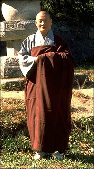 Korean nun's robes