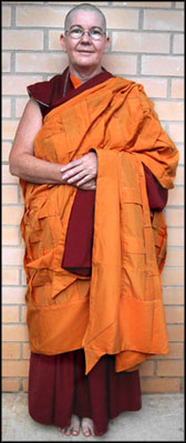 Tibetan nuns robes