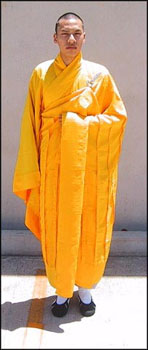 Vietnamese monk's  robes 