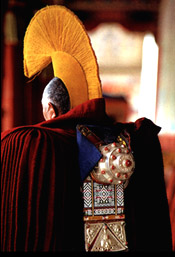 Tibetan Monk - yellow hat sect