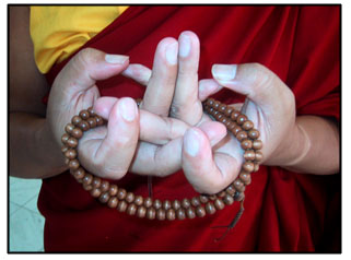 Offering of beads